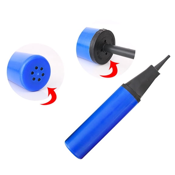 Fridja Hand Air Pump for Balloons,9" Portable Manual Balloon Pump, Mini Hand Pump for Inflatables, Pool Floats, Party Garlands, Exercise and Yoga Balls