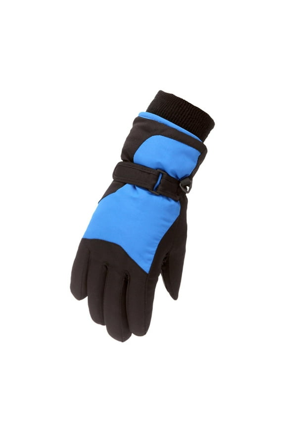 Kids Waterproof Warm Winter Snow Ski Glove for 6-11 Years Old Boys Girls