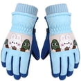 thumbnail image 1 of Fridja Kids Winter Waterproof Gloves for Ski Snow Snowboard Warm Unisex Gloves Mittens Windproof for Cold Weather for 4-7 Years Old, 1 of 9