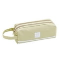 thumbnail image 1 of Fridja Large Capacity Creative Handle Double Pencil Case Simp Stationery Bag, 1 of 6