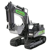 Fridja Large Remote Control Alloy Excavator Toy with 800mAh Battery, 2.4GHz RC Construction Vehicle