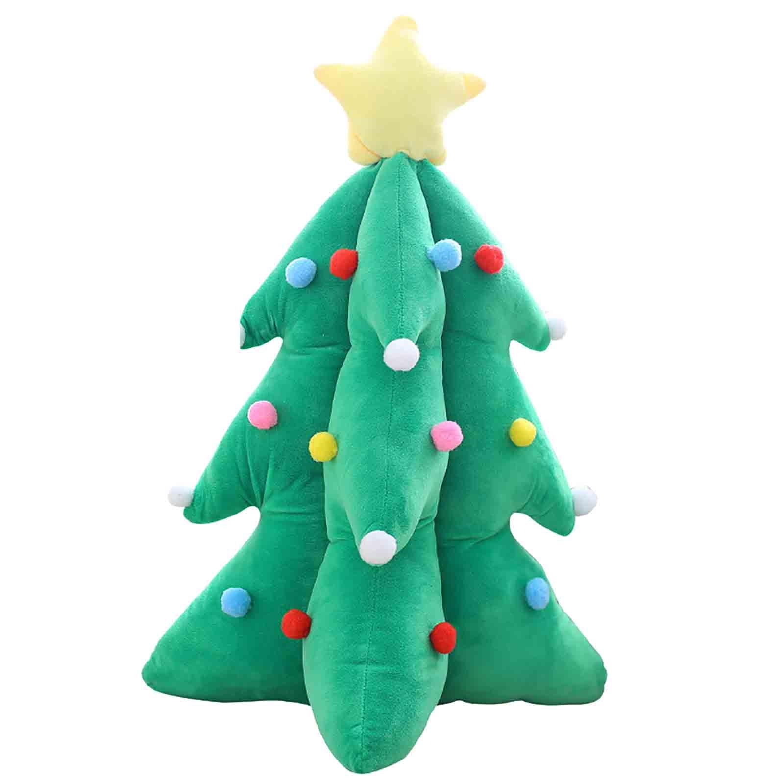 Fridja Lighted Christmas Tree Plush Toy Cute Luminous Music Christmas Tree Christmas Scene