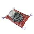thumbnail image 1 of Fridja Lovely Simulation Animal Doll Plush Cat Toy with Sound Kids Toy Decorations Stuffed Toys 6.7 inches, 1 of 4