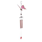 Fridja Luminous Wind Chime Butterfly Shape Fluorescent Acrylic Sheet Solar Heating