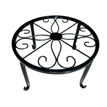Dengmore 9x9x5 inchs Metal Plant Stands Set for Flower Pot Heavy Duty Potted Holder Indoor Outdoor