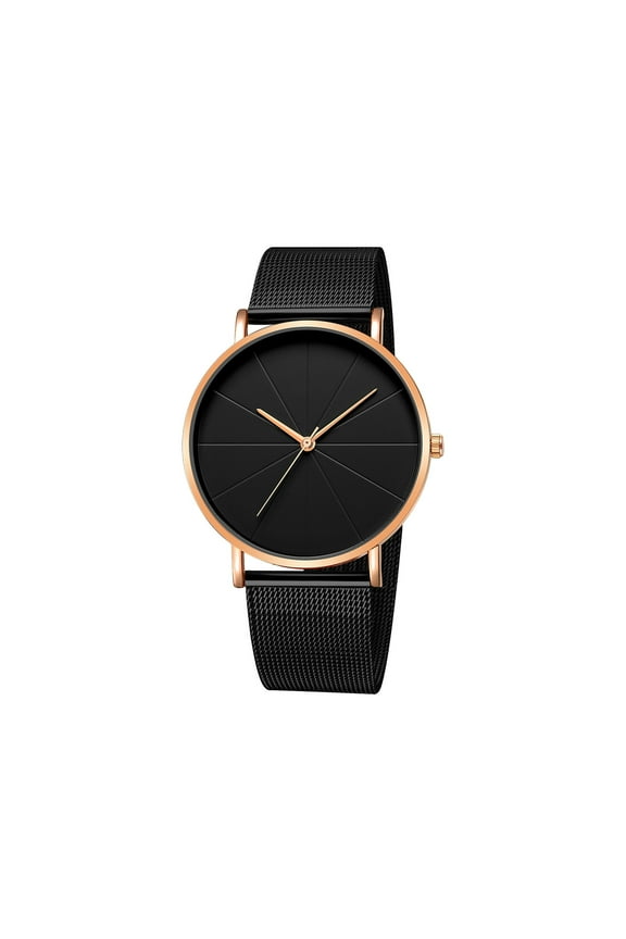 Minimalist Men's Watches S Imple Men Business Ultra Thin Stainless Steel