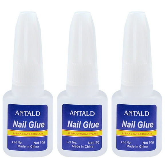 Fridja Nail Supplies Wholesale Nail Glue With Brush Glue Nail Fake Adhesive 30ML 3PC