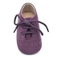 thumbnail image 1 of Fridja Newborn Prewalker Shoes Baby Sports Sneakers Suede Leather Moccasins Footwear, 1 of 9