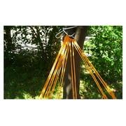 Fridja Outdoor Camping Portable Hammocks Comfortable Hanging Nylon Mesh Rope Hammocks