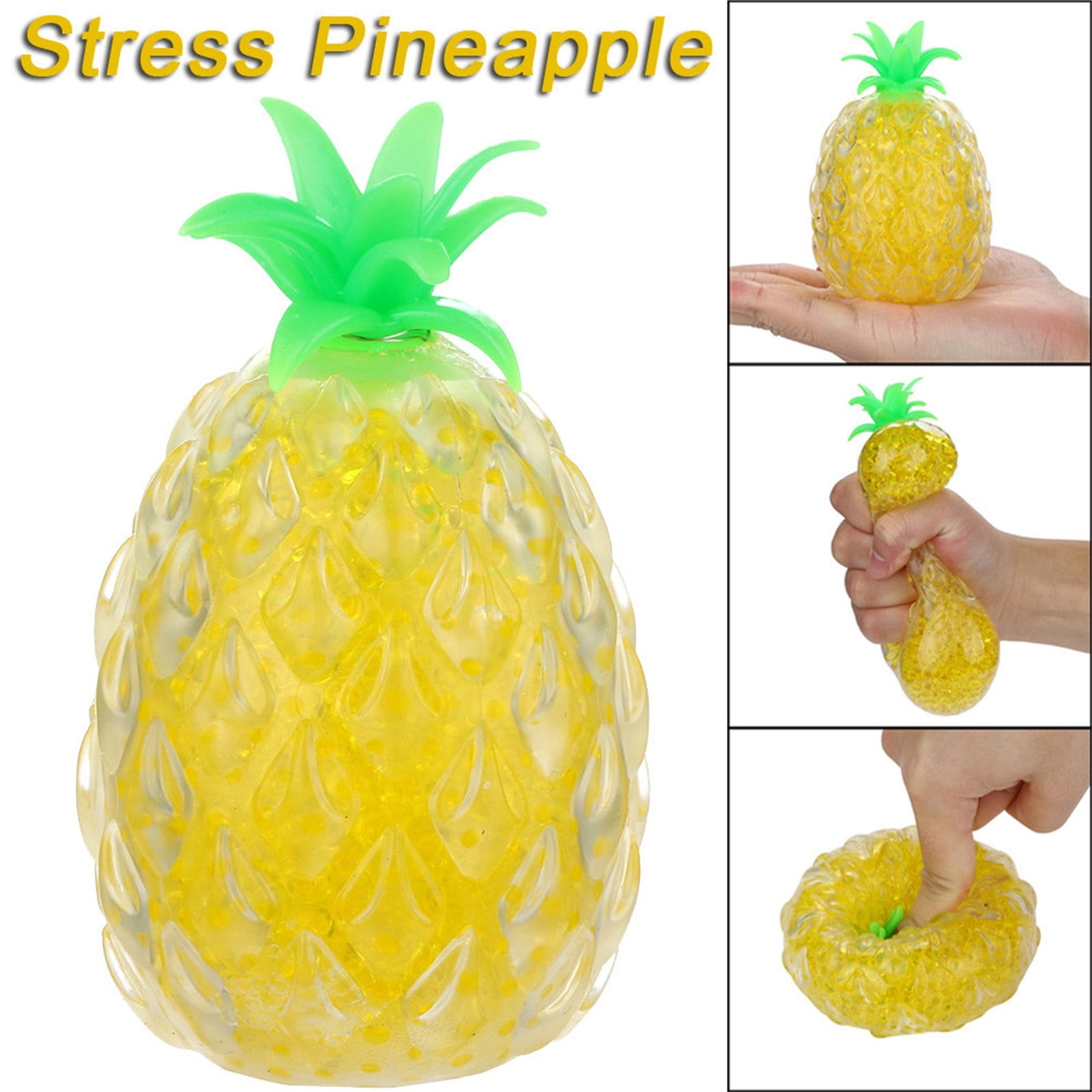 New Anti Stress Fun Soft Pineapple Ball Stress Reliever Toy Children Adult  Fidget Squishy Antistress Creativity