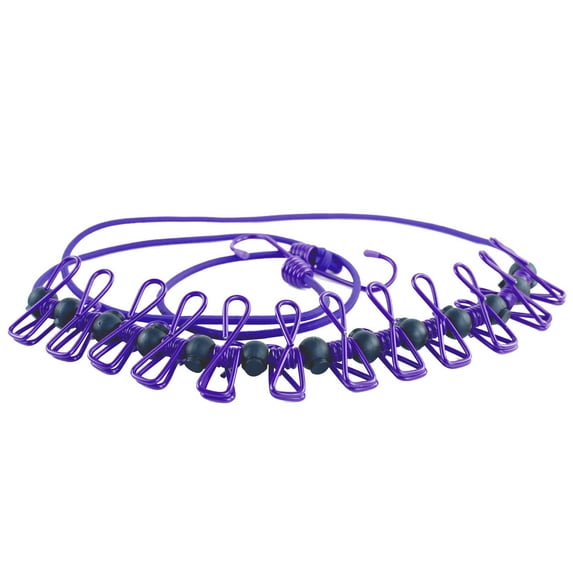 Fridja Positioning Buckle Clothesline,Portable Windproof Travel Clothesline