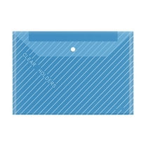 Fridja Reinforced A4 Size Clear Document Holder Heavy Duty Plastic Folder for Office Files and Important Papers Waterproof Tear Resistant Protective Sleeve