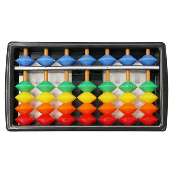 Fridja Rods Colorful Beads Plastic Abacus Arithmetic Soroban Kid's Calculating Tool Toy