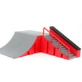 thumbnail image 1 of Fridja Skate Parks Kit Ramp Parts for Finger Skateboard Fingerboard Ramp Skate Parks, 1 of 3