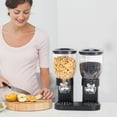 thumbnail image 1 of Fridja Small Barrel Cereal Machine Breakfast Cereal Grain Dispenser Kitchen Oatmeal Storage Tank Snack Storage Tank Clearance, 1 of 8