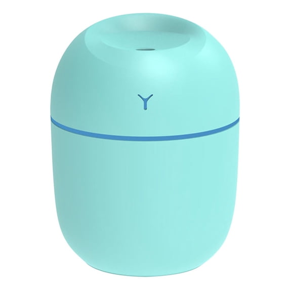 Fridja Small Humidifier 220ml Mini Humidifiers for Bedroom Cool Mist Humidifiers for Baby Women Plant Humidifier for Office Home Desktop Car, Air Humidifier with 7 Color LED Night Light