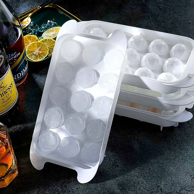 Unigul Ice Cube Trays for Freezer, 2.5'' Ice Ball Maker Tray