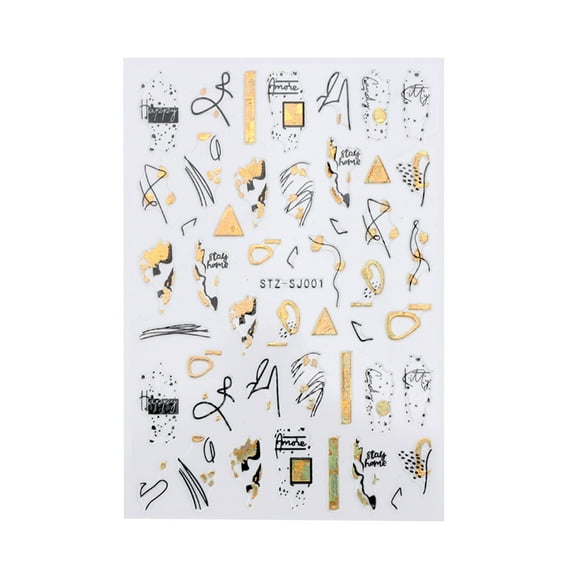 Fridja Strap Adhesive Nail Stickers Mixed Nail Stickers Of Nail Stickers Nail Art Delicate Decorative Stickers