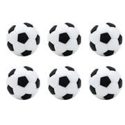 Table Football 6 Pieces Table Football Balls 32mm Mini Soccer Balls Replacement For Foosball Table Game Accessory