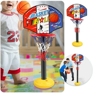 Little Tikes TotSports Easy Score Toy Basketball Hoop with Ball, Height  Adjustable, Indoor Outdoor Backyard Toy Sports Play Set For Kids Girls Boys  Ages 18 months to 5 Year Old, Blue 