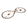 thumbnail image 1 of Utoimkio Toy Train Set With Lights And Sounds Steam Smoke Christmas Train Set Railway Tracks Battery Operated Toys Gift For Kid, 1 of 9