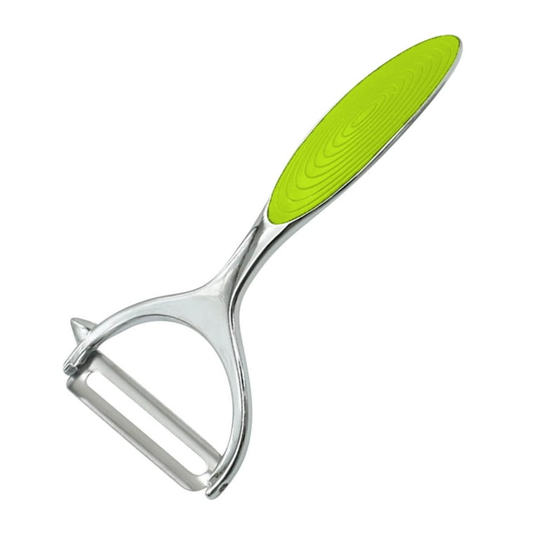 Stainless Steel Julienne Peeler with Ergonomic Grip Stainless Steel Julienne Peeler with Ergonomic Grip