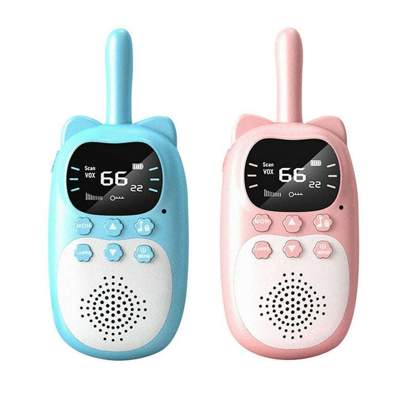 Fridja Walkie Talkies For Kids Gift Toy 3 KMs Long Range With Flashlight  USB Recharge
