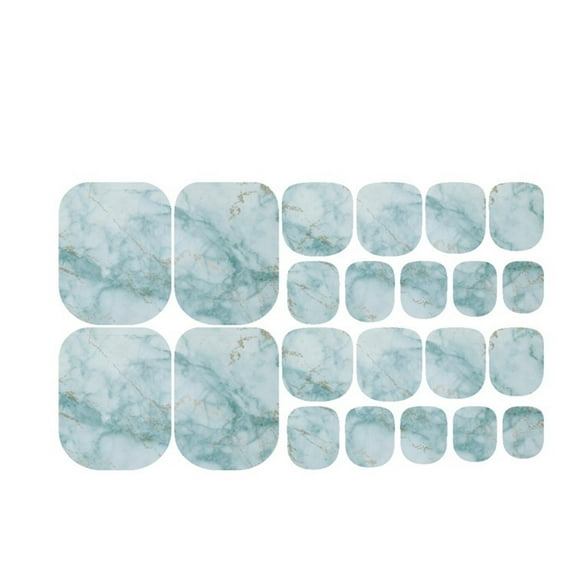 Fridja Waterproof Cute Toe Nail Stickers Summer Fashion Manicure Foot Stickers