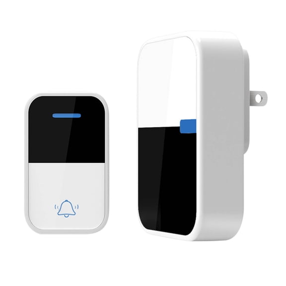 Fridja Wireless Doorbell Plug And Play Waterproof Door Bell Kit Adjustable-Volume 120M Doorbell Chime 36 Melodies & 6 Adjust Volume Clearance