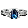 thumbnail image 1 of Fridja Women's Creative Diamond And Gemstone Style Ring, 1 of 5