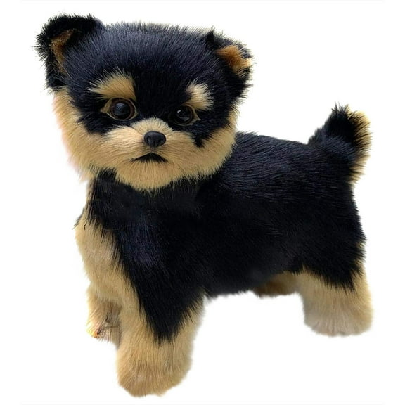 Fridja Yorkshire Dog Toys Plush Toys Simulation Animal- Models Children's Gifts Xmas Gift