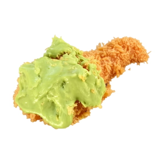 Fried Chicken Leg Squishy Toys, Fried Chicken Leg Squishy, Shaped Stress Balls, Slow Rebound Clear Squeeze Fidget Toy Anxiety Relief Soft Stress Ball Pinch Sensory Toy