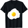 thumbnail image 1 of Fried Egg Breakfast Egg White Egg Yolk Fried Egg Costume T-Shirt, 1 of 4