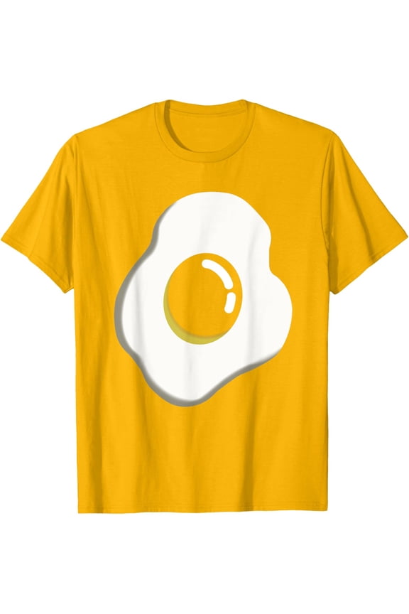Fried Egg Costume T-Shirt All Size S-5XL