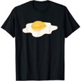 Fried Egg Halloween Costume Boiled Deviled Cooked Eggs Funny TShirt