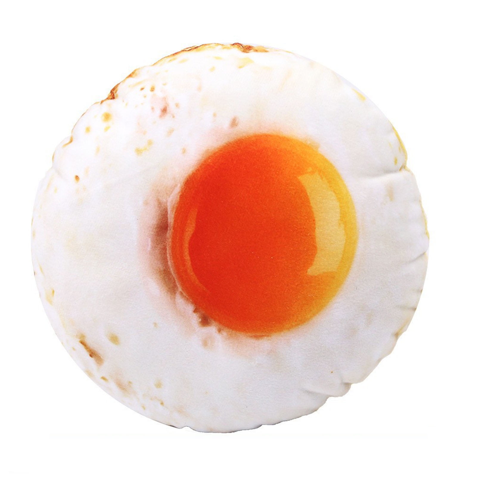 Fried Egg Plush Dog Toys Fun Cute Cartoon 3D Simulation Teeth Grinding