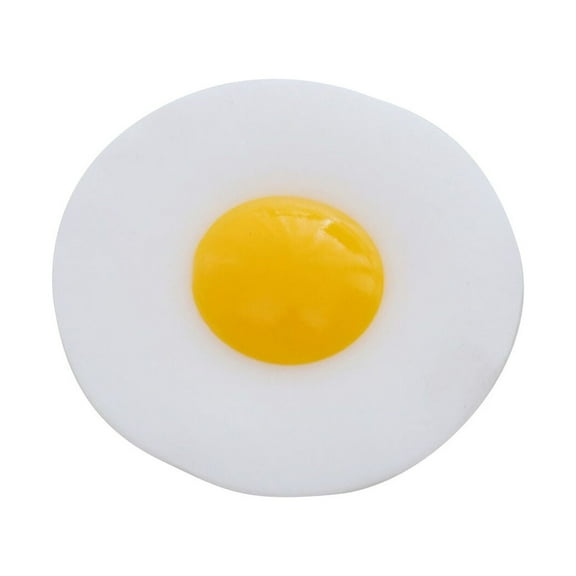 Fried Egg Squeeze Stress Reliever – Perfect Party & Gift, Slow Rising Soft Funny Prank Decompression Tool for Desk