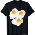 thumbnail image 1 of Fried Egg Sunny Side Up Breakfast Food T Shirt, 1 of 4