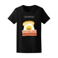 thumbnail image 1 of Fried Eggs With Bacon Morning Breakfast T-Shirt Women -Image by Shutterstock, Female Large, 1 of 2