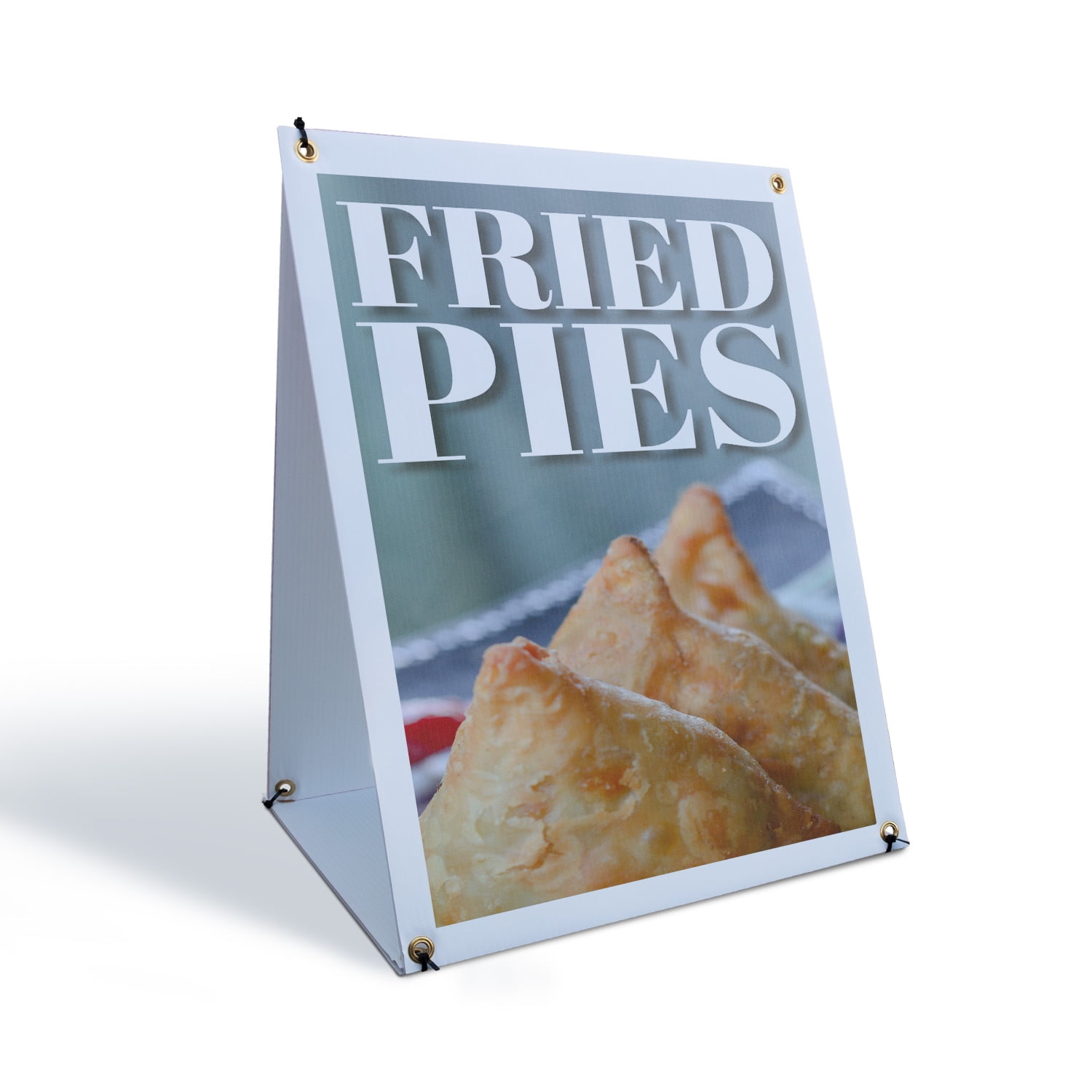 Fried Pies Sidewalk Sign 24 Inch x 36 Inch A-Frame Images On Both Sides ...
