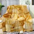 thumbnail image 1 of Fried Potato Chips Blanket for Adult and Kids, Funny Realistic Food Throw Blankets,Novelty Soft Flannel Food Blanket,Perfect for Camping, Home Bed Sleeping 60"x50" Medium for Teen, 1 of 6
