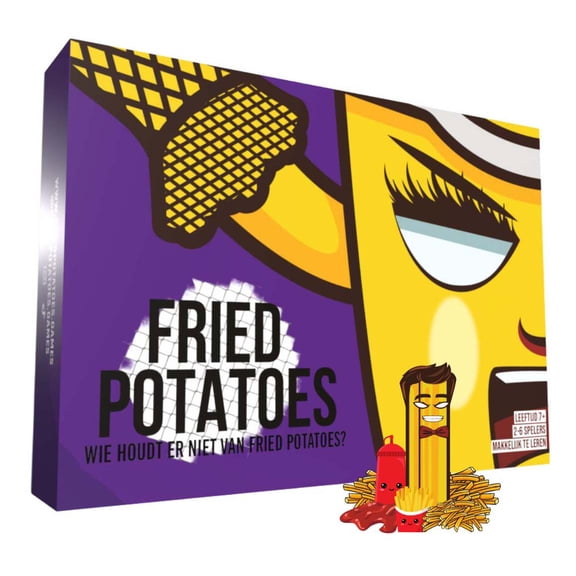 Fried Potatoes Deep Fried Edition Family Card Game for Ages 7+, from Asmodee