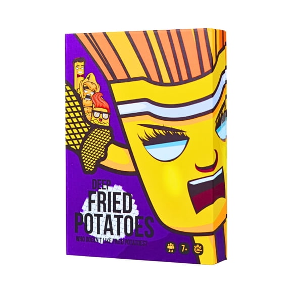 Fried Potatoes Deep Fried Edition Family Card Game for Ages 7+, from Asmodee