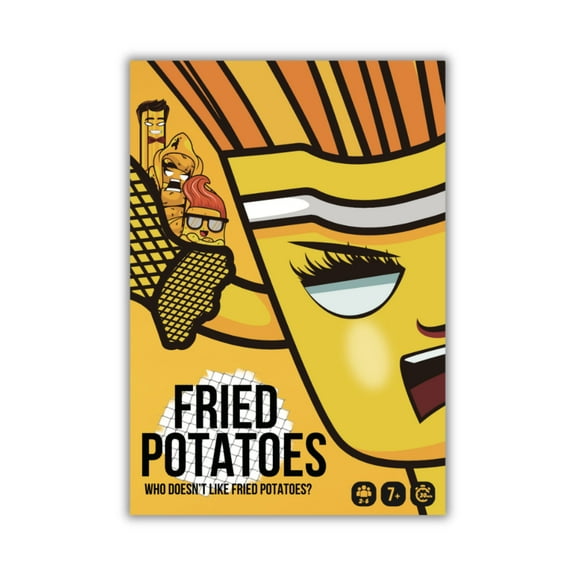 Fried Potatoes Family Card Game for Ages 7+ (Walmart Exclusive)