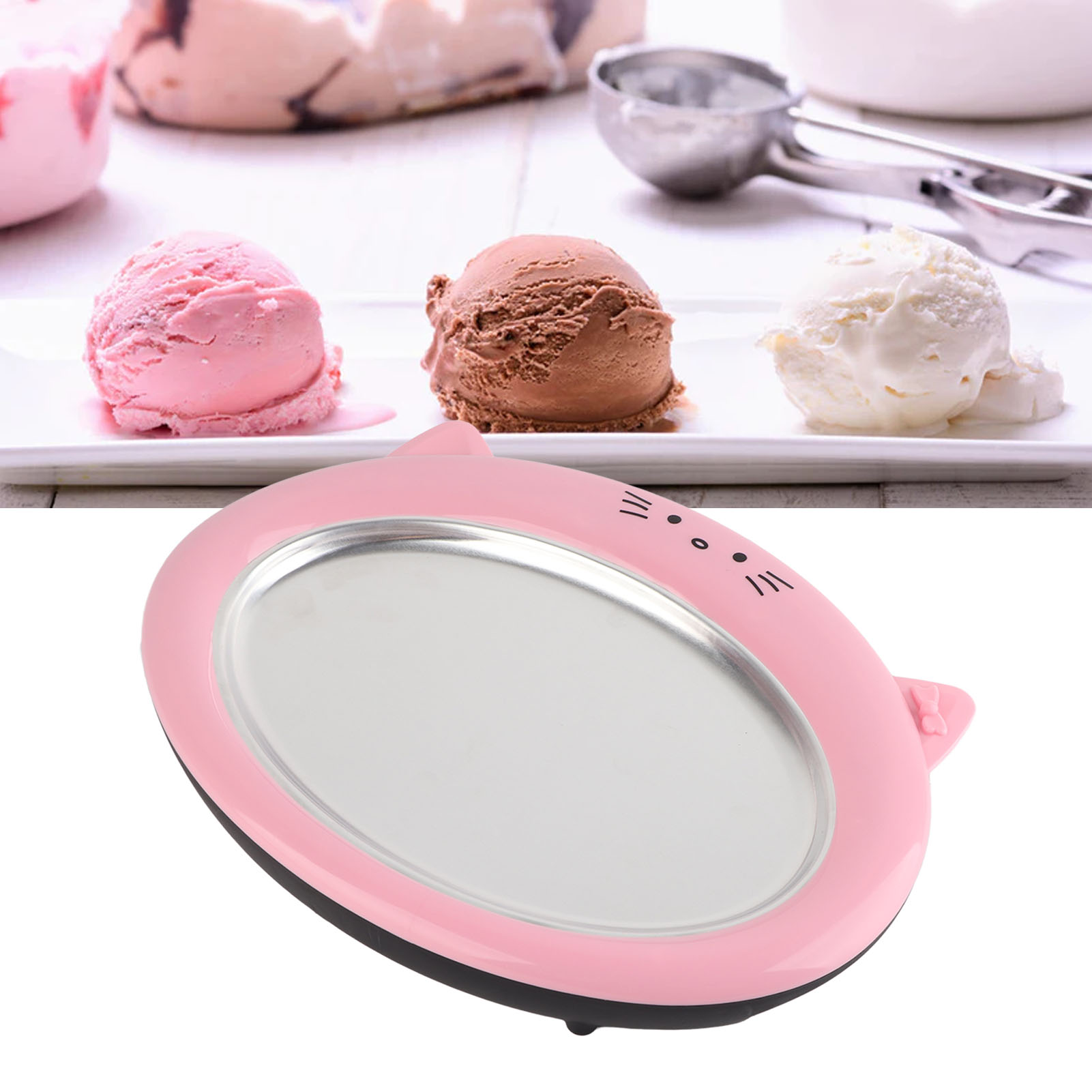 Fried Yogurt Machine, Rolled Ice Cream Maker, 150ml Food Grade
