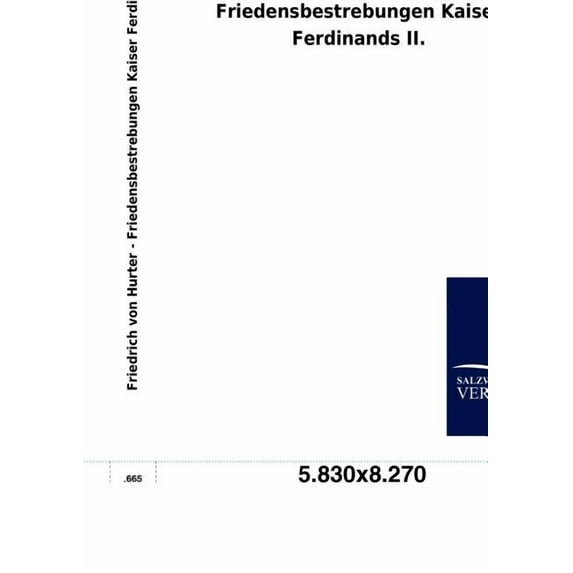 Friedensbestrebungen Kaiser Ferdinands II.