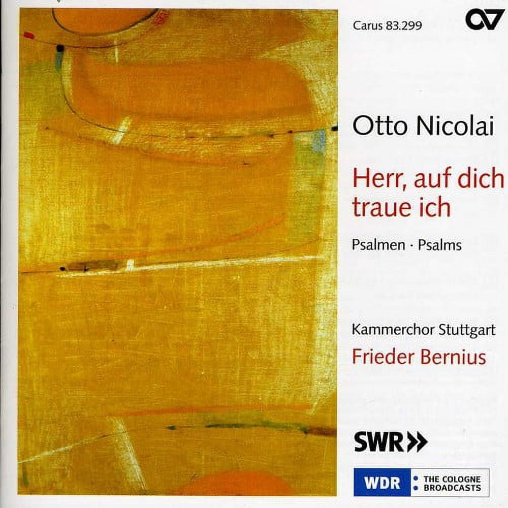 Frieder Bernius - Herr & Auf Dich Traue Ich Psalms - Music ...