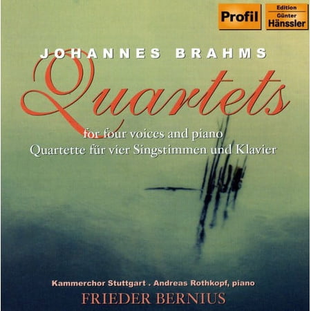 Frieder Bernius - Quartets for Four Voices & Piano - Music & Performance - CD