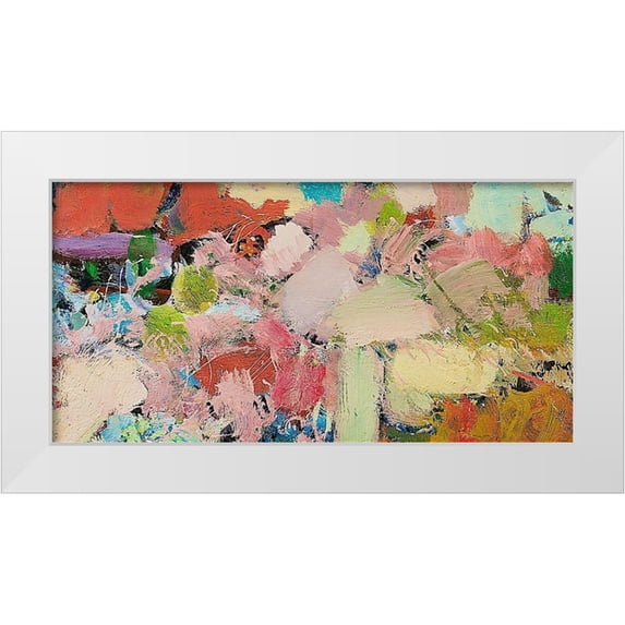 Friedlander, Allan 24x14 White Modern Wood Framed Museum Art Print Titled - Azaleas