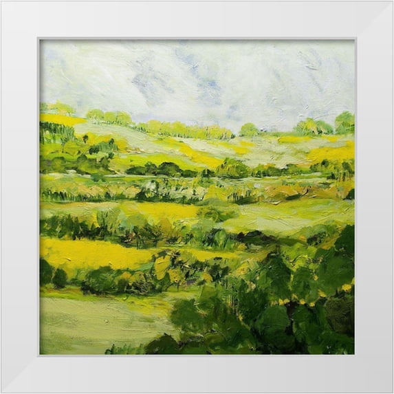 Friedlander, Allan 26x26 White Modern Wood Framed Museum Art Print Titled - Folkestone